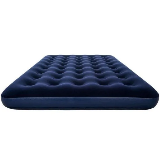 Bestway Flocked Bed/Double/75"*54"*8.5" - Blue
